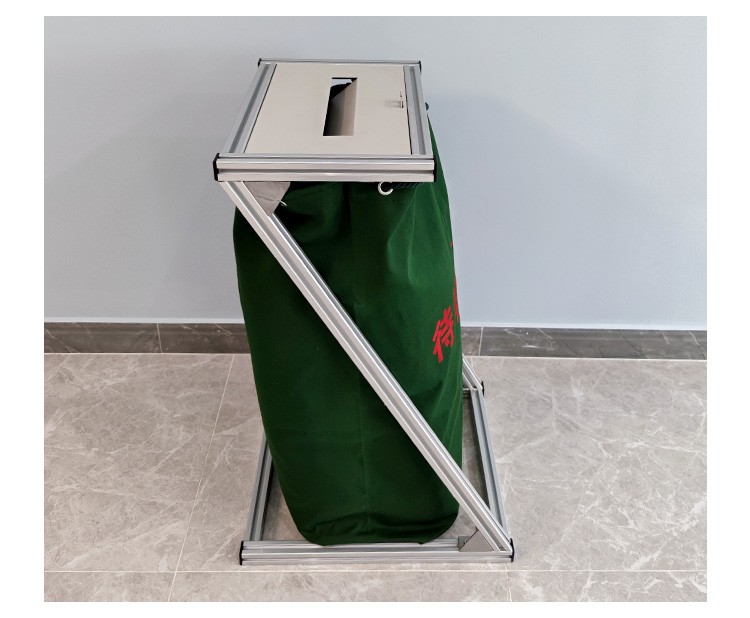 三匠z型待销文件袋支架子不锈钢建包架铁架保密帆布袋打包架档案文件