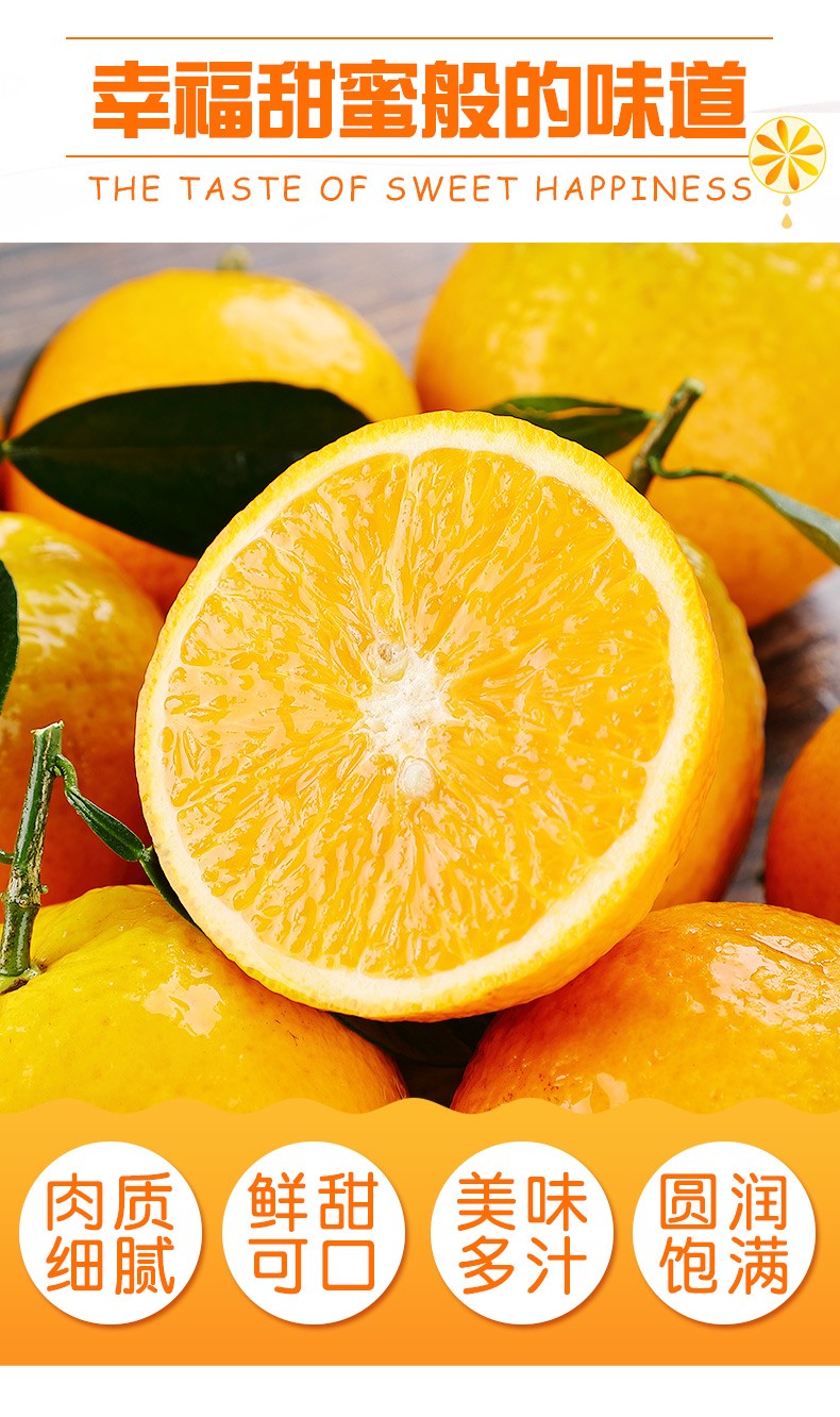 2022头茬现摘广西夏橙手剥甜脐橙子新鲜水果当季现摘橘子整箱超值精选
