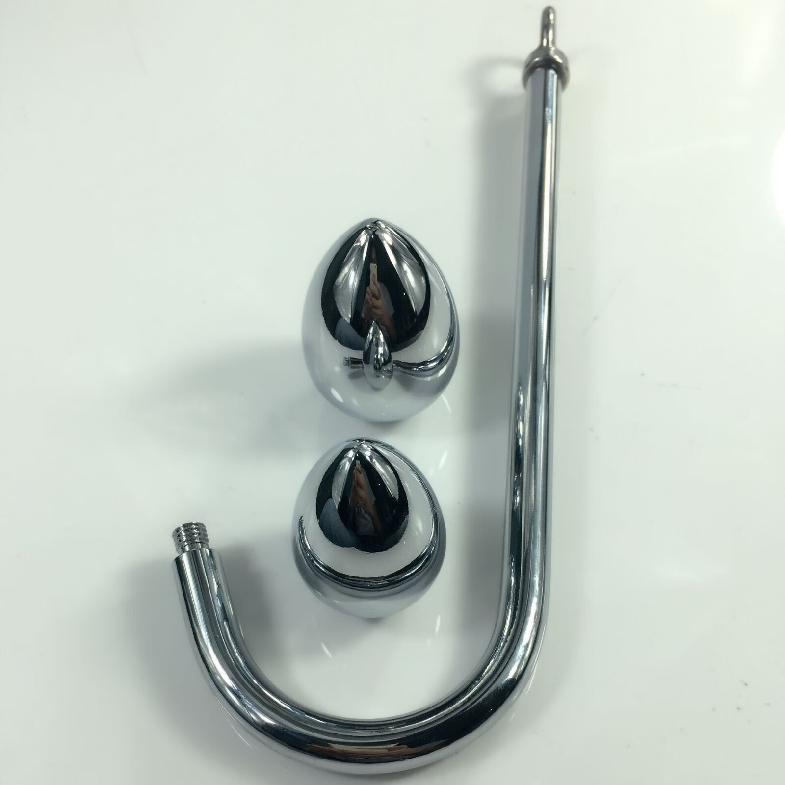 金属肛钩后庭扩肛器后肛开发sm男用型成人情趣用品 尖头肛勾:直径2.