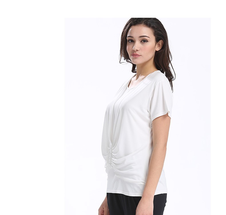 小护士短袖t恤女士夏季薄款莫代尔冰丝时尚运动休闲半袖背心女宽松大