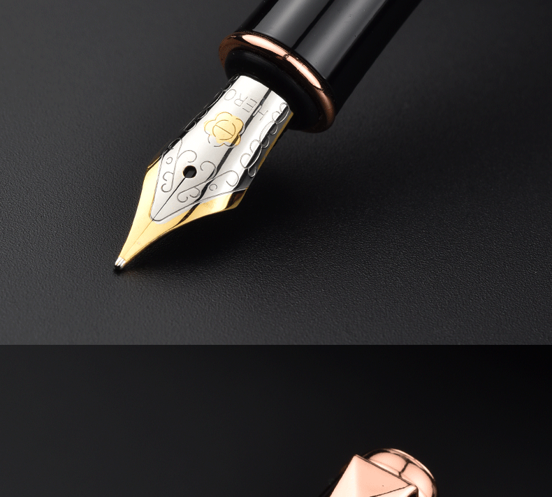 hero英雄850钢笔练字商务男士高档墨水笔硬笔书法笔女生复古学生钢笔