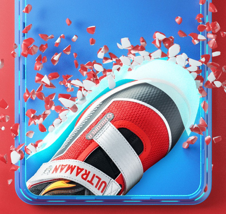 【奥特曼联名】2022夏季新款青少年篮球鞋男女学生鸳鸯跑步运动鞋