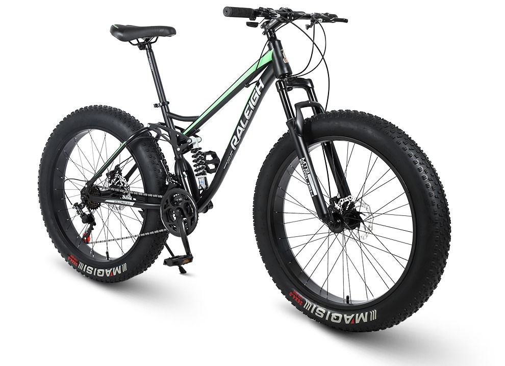 英国兰令raleigh雪地车软尾双减震碟刹男士大人成年人学