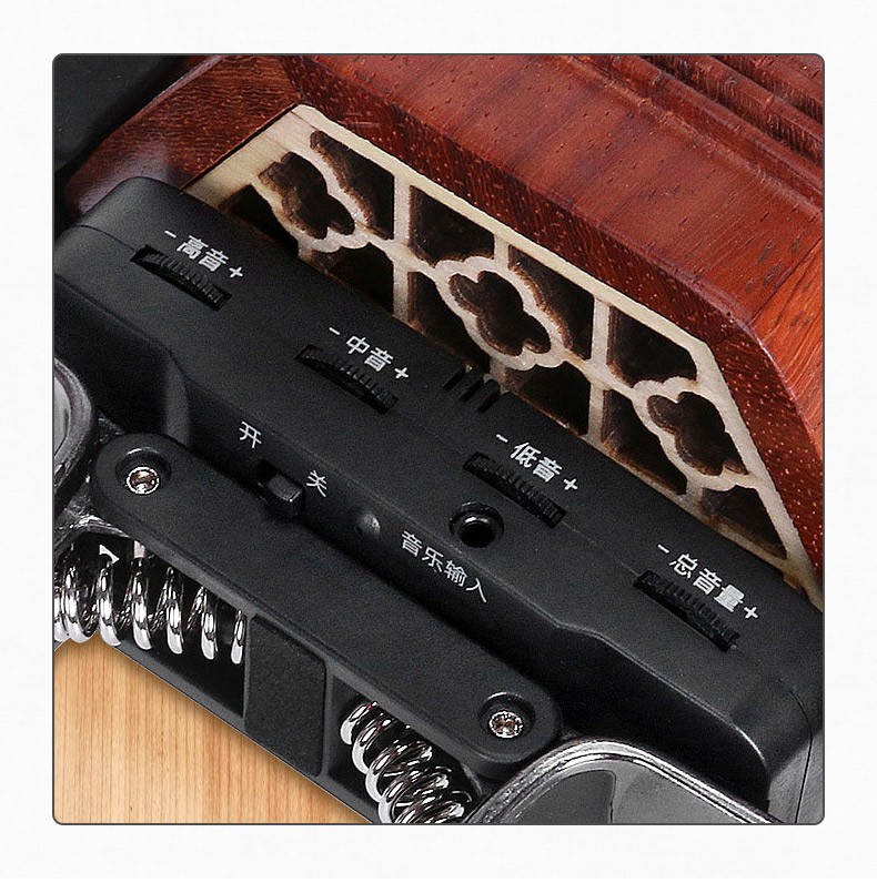 二胡专用无线拾音器高保真舞台演出麦克风蓝牙充电扩音器乐器配件my