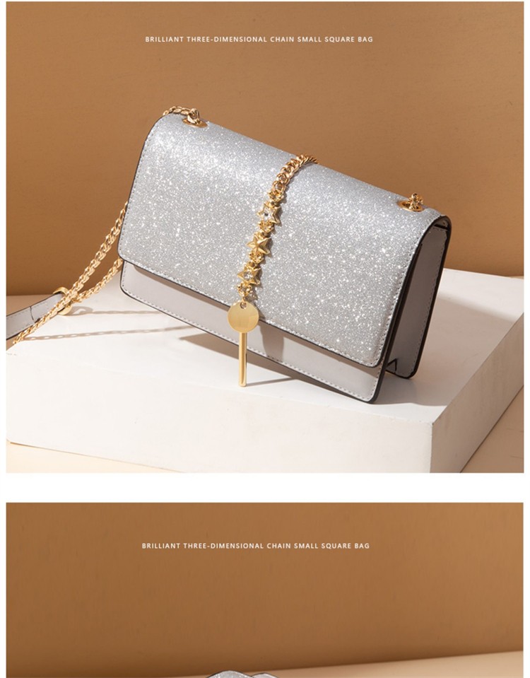 cshmaloksunck奢侈品包包女包斜挎包星空链条包ins潮流单肩包情人节