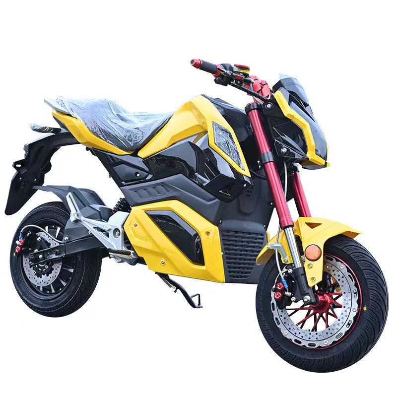 小猴子z6电摩m5小怪兽电瓶车中置电动车改装款成人酷车全部碟刹 白色