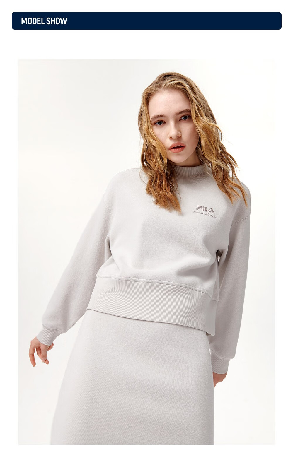 fila斐乐女装官方女子半身裙2021年秋季新款时尚休闲针织半身裙女商场