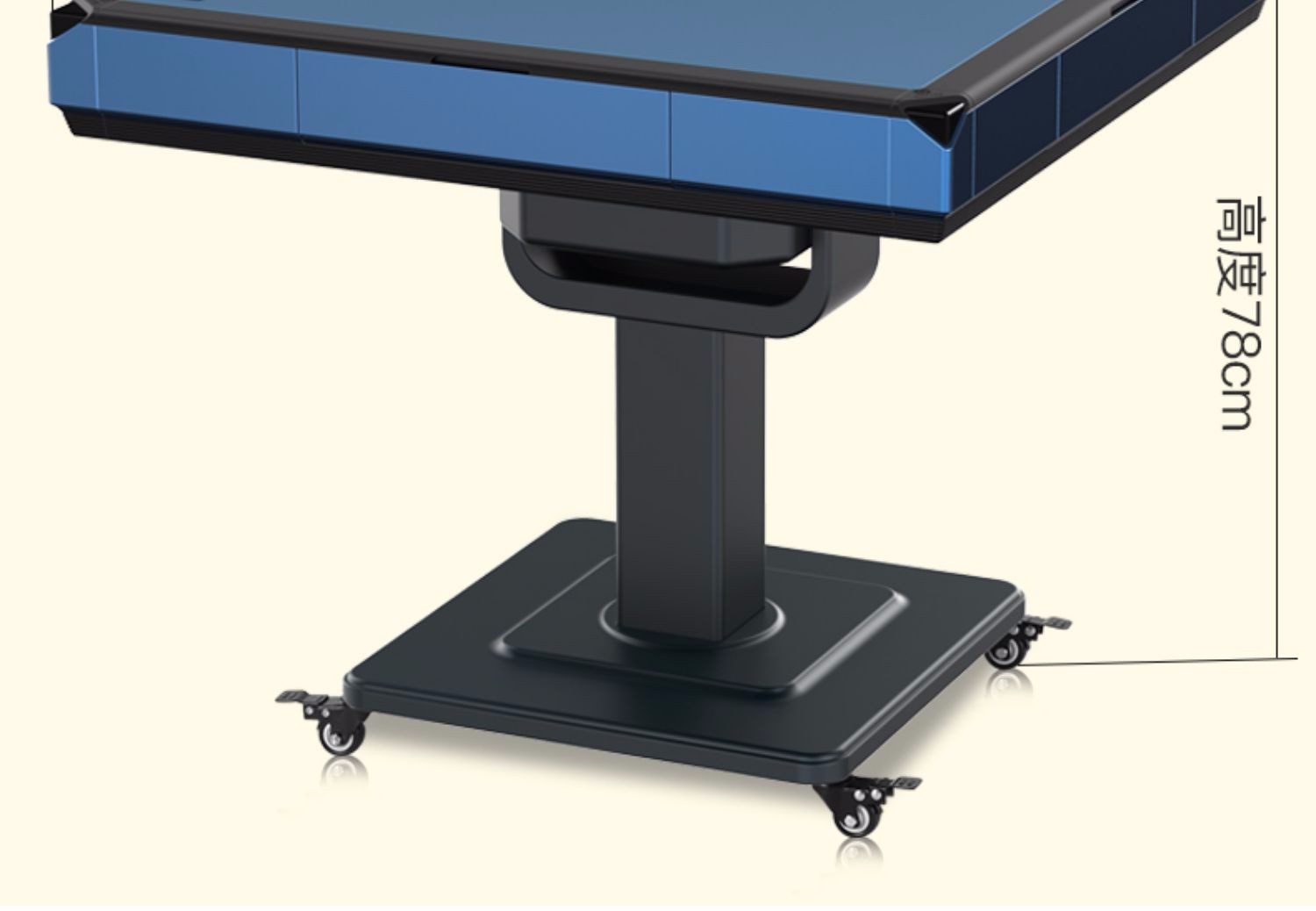 泰瑞格四方城旋翼迷你麻将机全自动折叠家用不是过山车麻将桌小型四方