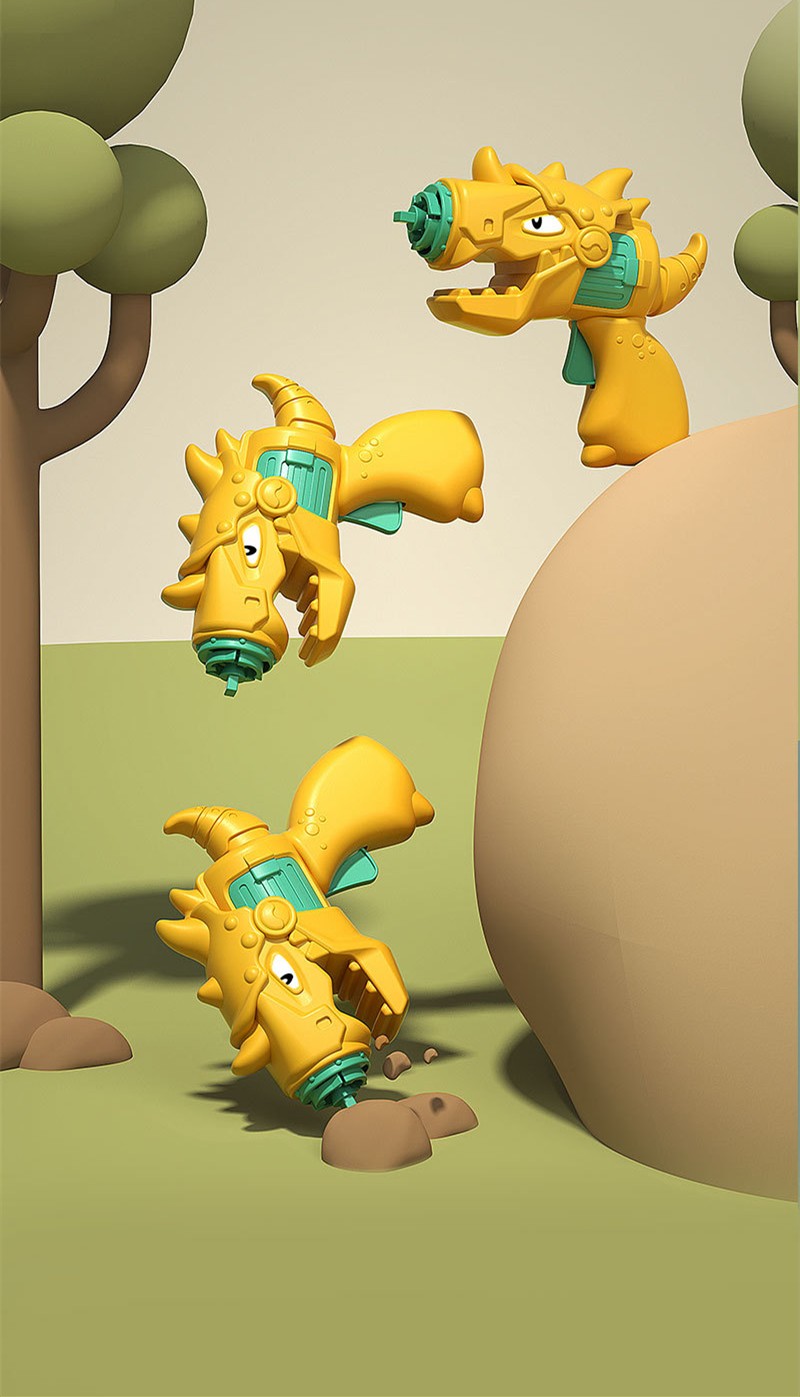 竹蜻蜓玩具儿童户外恐龙手枪竹蜻蜓飞天仙子弹射发光飞碟飞盘陀螺玩具