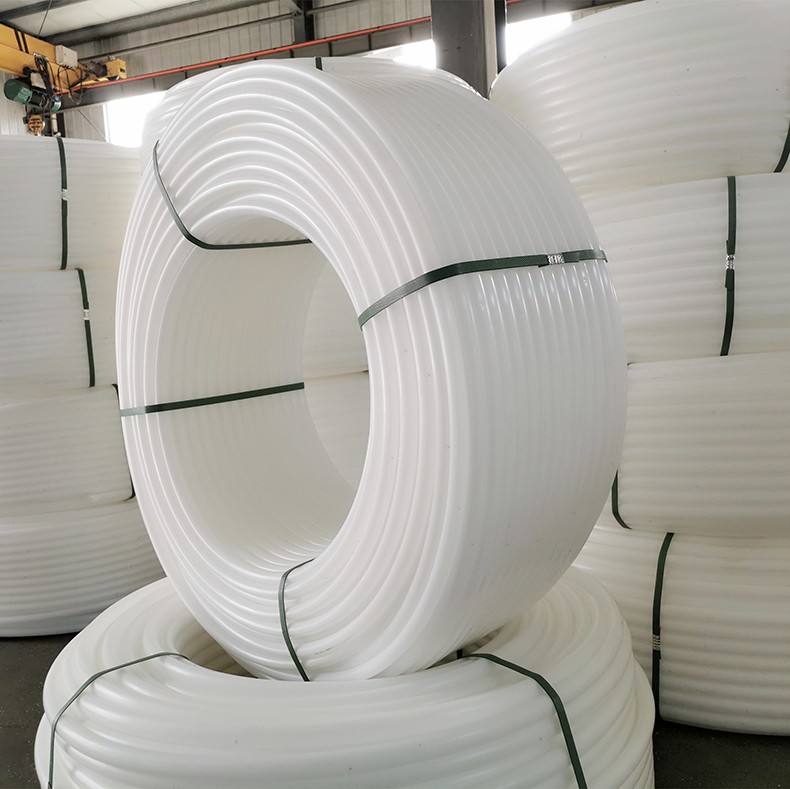 白色pe自来水管热熔塑料水管子水管子农村家用硬管盘管6分白管253毫米