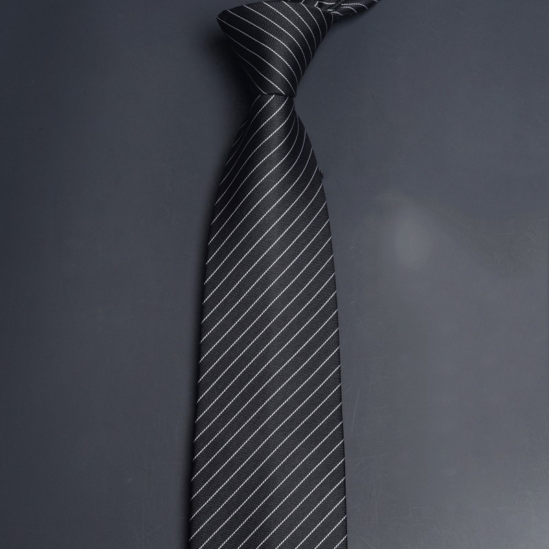 gilfunmar品牌轻奢高档领带8cm真丝男正装商务结婚新郎桑蚕丝孔雀蓝