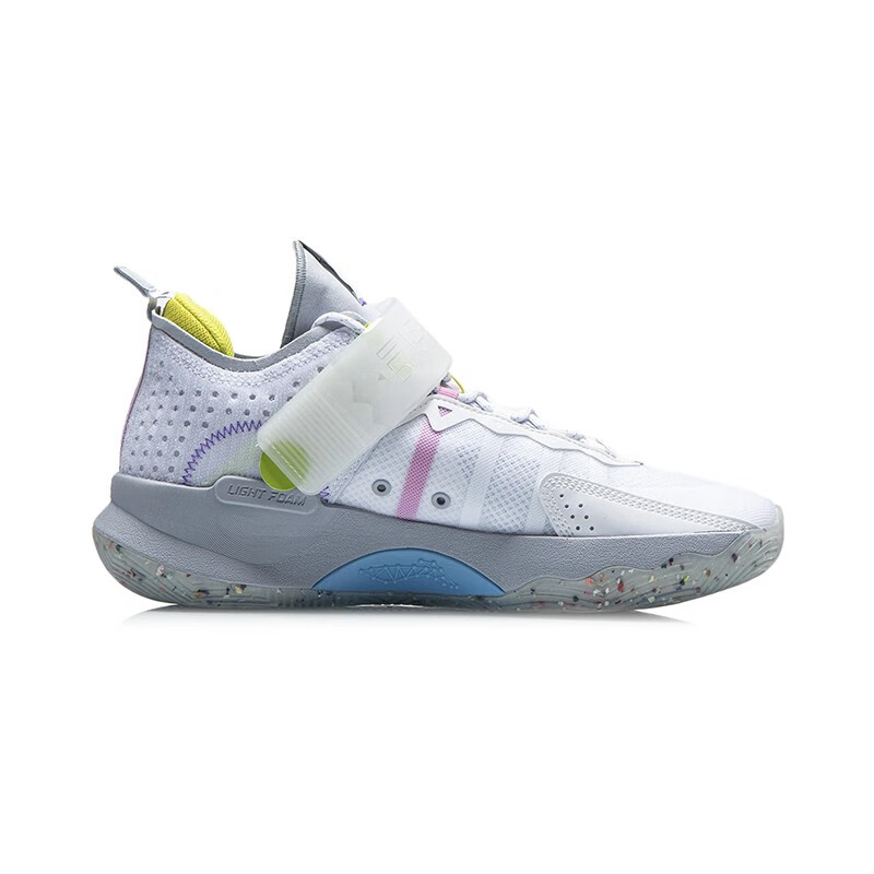 李宁裂变7篮球鞋男鞋新品韦德系列低帮运动鞋回弹减震支撑篮球场地鞋