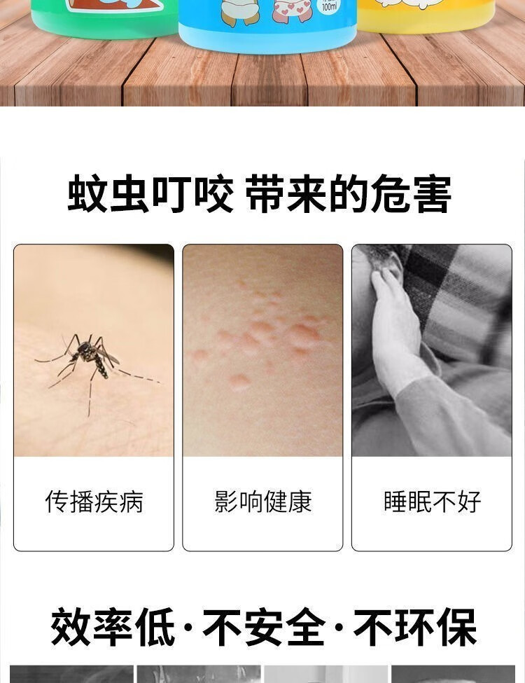 37883-CamalgOri 车用驱蚊凝胶物精油驱蚊膏驱虫婴孕适用驱蚊液夜出车用拒绝车内蚊蝇宝宝坐车不哭闹 三瓶-详情图