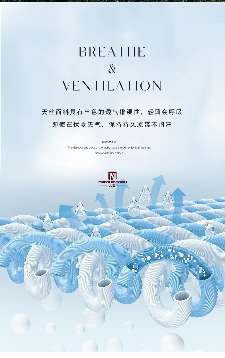 北迈轻奢天丝夏凉被100莱赛尔夏被四件套丝滑冰丝印花床单空调被琳琅