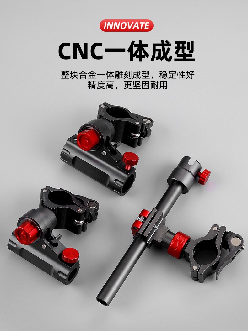 新款钓椅配件大全加厚欧式钓椅通用配件三件套万向炮台架座左右通用