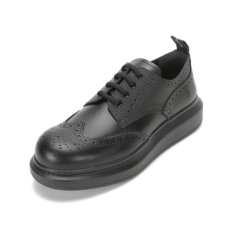 亚历山大麦昆alexandermcqueen男士hybrid系带皮鞋586200whx531000