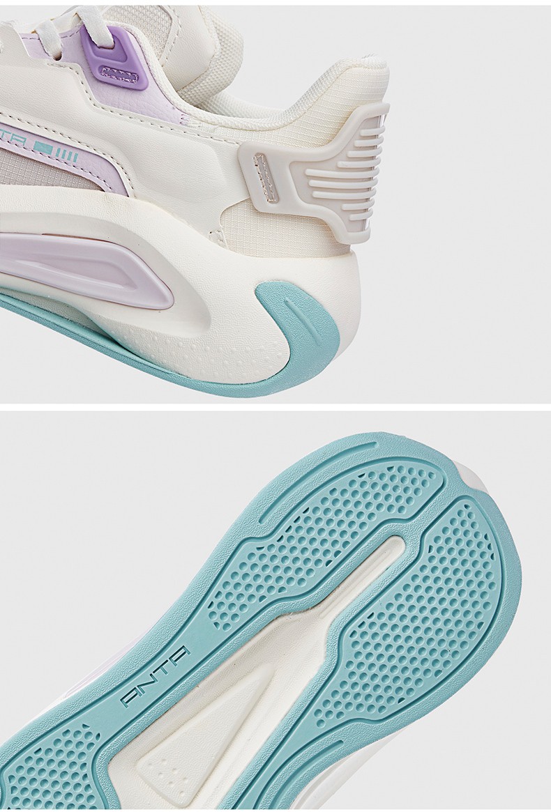 关晓彤同款安踏女鞋超体运动鞋2021夏季新款板鞋复古休闲鞋潮流白色