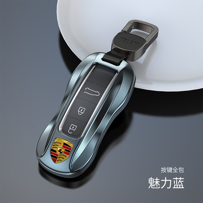 ypyp保时捷钥匙套macan新卡宴911帕拉梅拉panamera718汽车钥匙壳钥匙