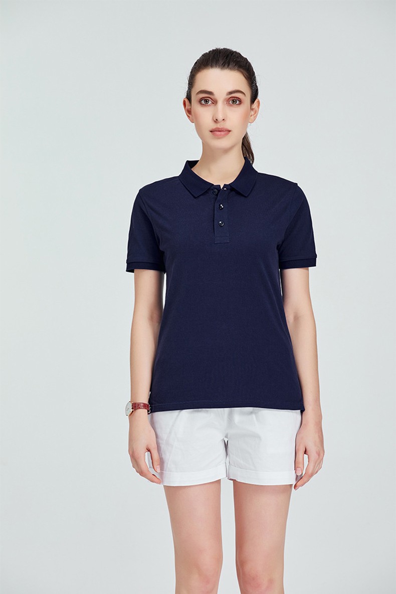 tripolar情侣男女品质全纯棉企业定制商务翻领polo短袖t恤衫tp8101