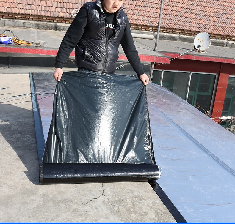 中铁伟业(wy)瓦房漏雨屋顶防水补漏材料外用农村漏水油毛毡布防水卷材