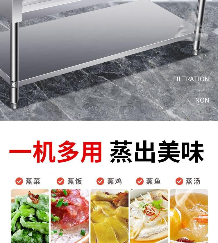 普希商用不锈钢馒头包子保温售卖台小碗菜保温暖碟碗快餐车浏阳蒸菜台