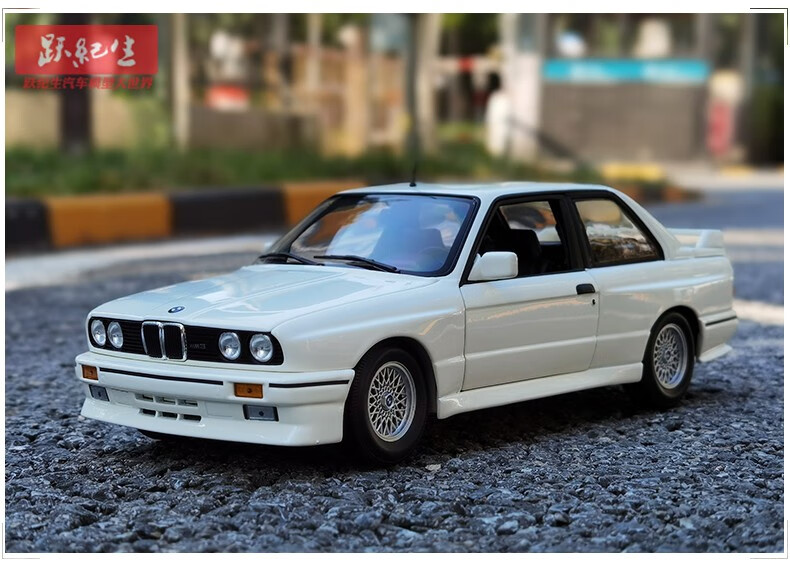 minichamps迷你切 1:18 宝马m3 e30 m3 合金 老汽车模型车模收藏 金属