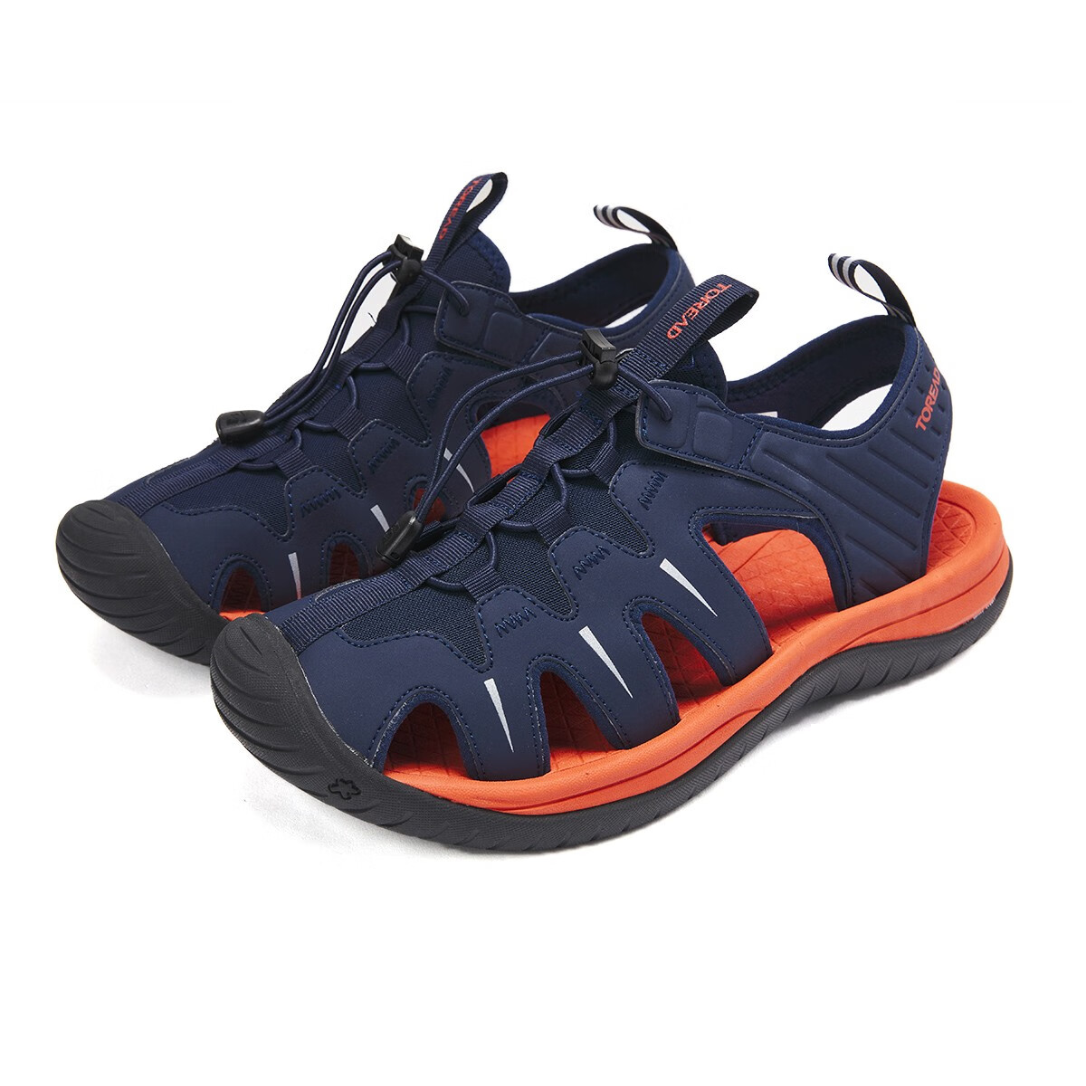 探路者(toread) 沙滩鞋男女夏季户外防滑耐磨凉鞋 tfgj81702 藏蓝