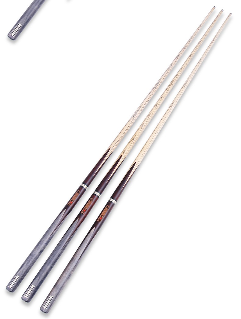 莱利台球杆奥沙利文小头中式黑八职业球杆斯诺克桌球杆16彩球 ros-4bp