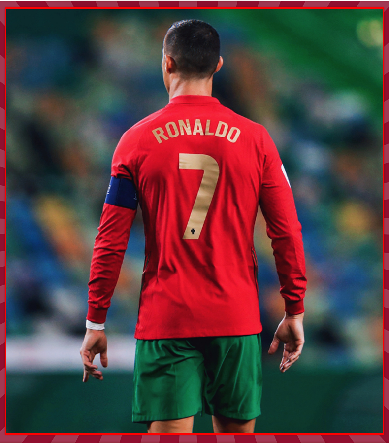 葡萄牙球衣国家队7号c罗短袖客场席尔瓦足球服套装男女队服定制2021