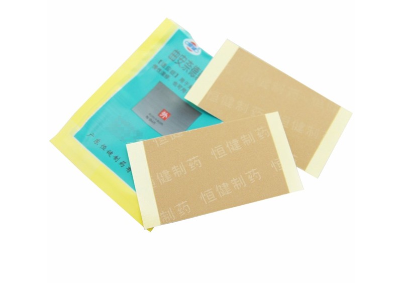 恒健 曲安奈德新霉素贴膏 4cm*6cm*4片/袋 慢性湿疹肤疾宁贴膏