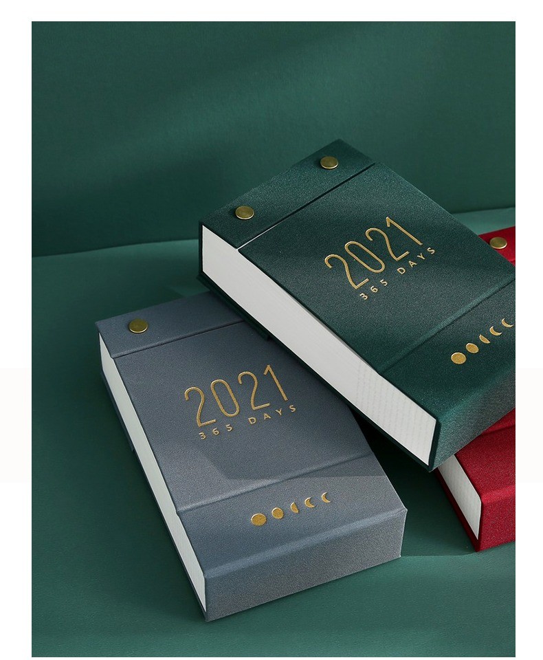 2021年布面手撕单向日历ins风创意简约倒计时牌提醒牌工作高考日历本