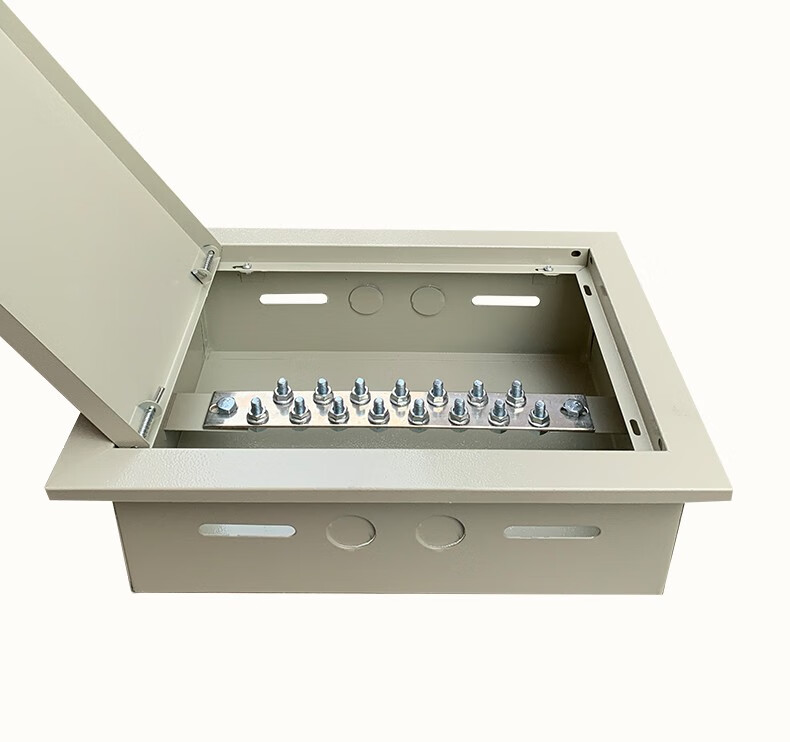 15回路接地端子箱meb暗装总等电位箱350 250大号防雷接地盒加厚箱 暗