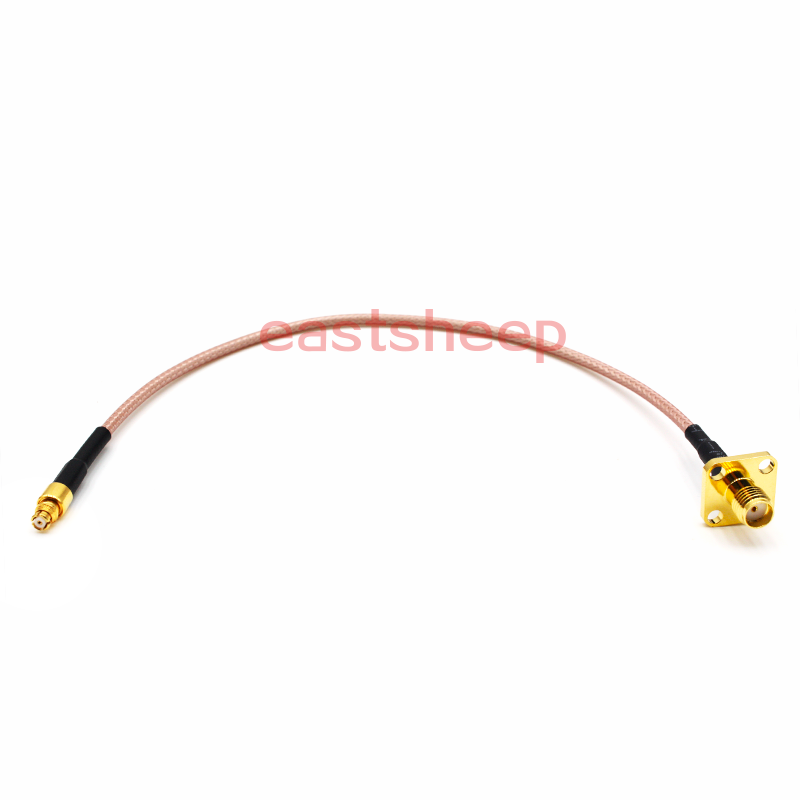 东方旭普rg316射频连接线smpksmakfsmp母头转sma母头4孔09m