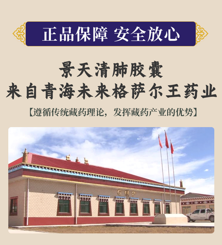 景天清肺胶囊60粒清热利肺祛痰止咳用于痰热阻肺所致咳嗽痰多慢性支