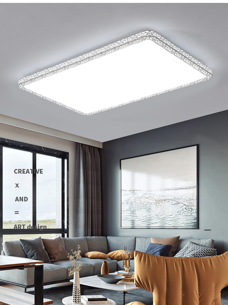 三雄极光 led客厅灯大气镂空客厅灯现代简约餐厅房间灯北欧创意卧室灯