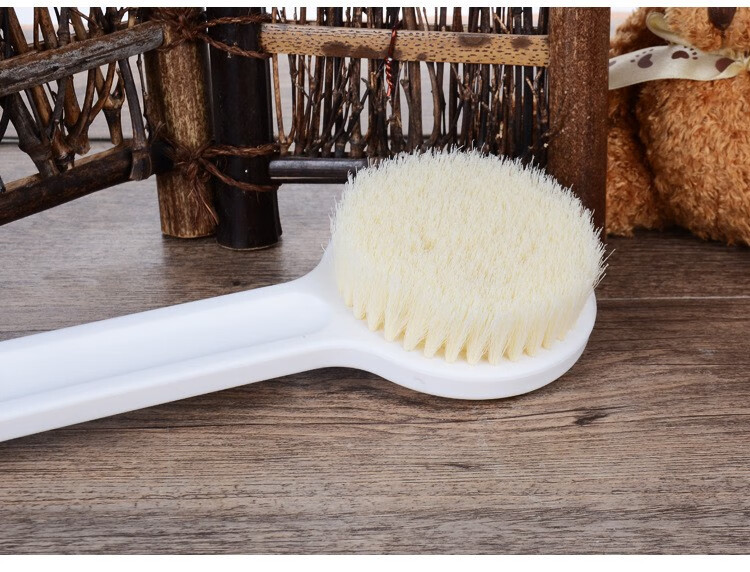 日式长柄洗澡刷浴室尼龙毛沐浴刷搓澡刷搓澡巾成人后背清洁刷不求人