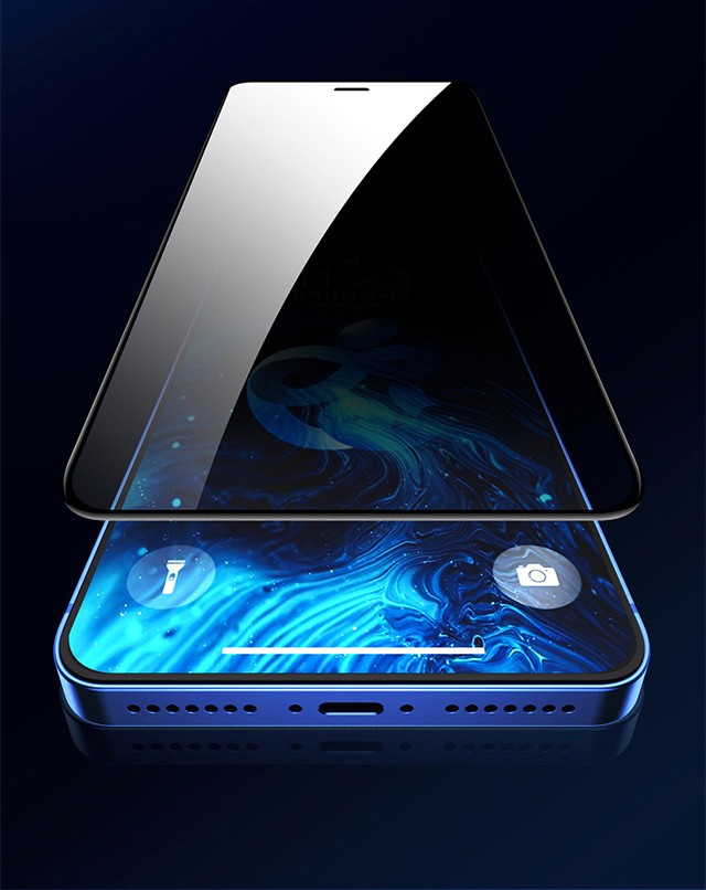 sancore星克适用于苹果12钢化膜iphone12全屏覆盖防窥膜抗摔手机膜全