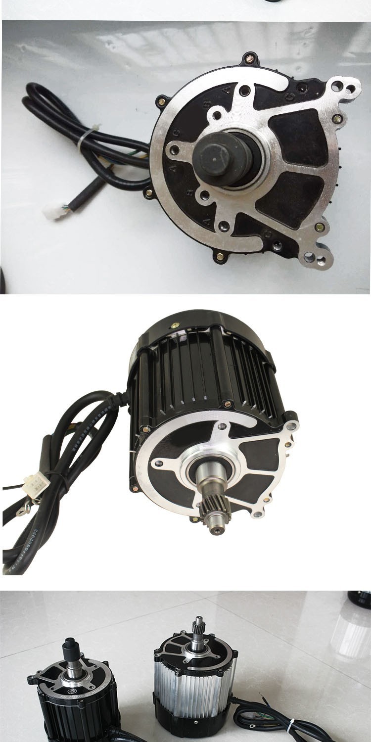 电动三轮车电机大功率直流48v无刷电机60v500w650w800w1000w1200w定制