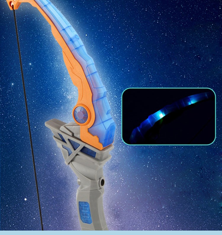 新款气炮弓箭儿童弓箭玩具射击大作战男孩女孩发光射箭射击户外体育