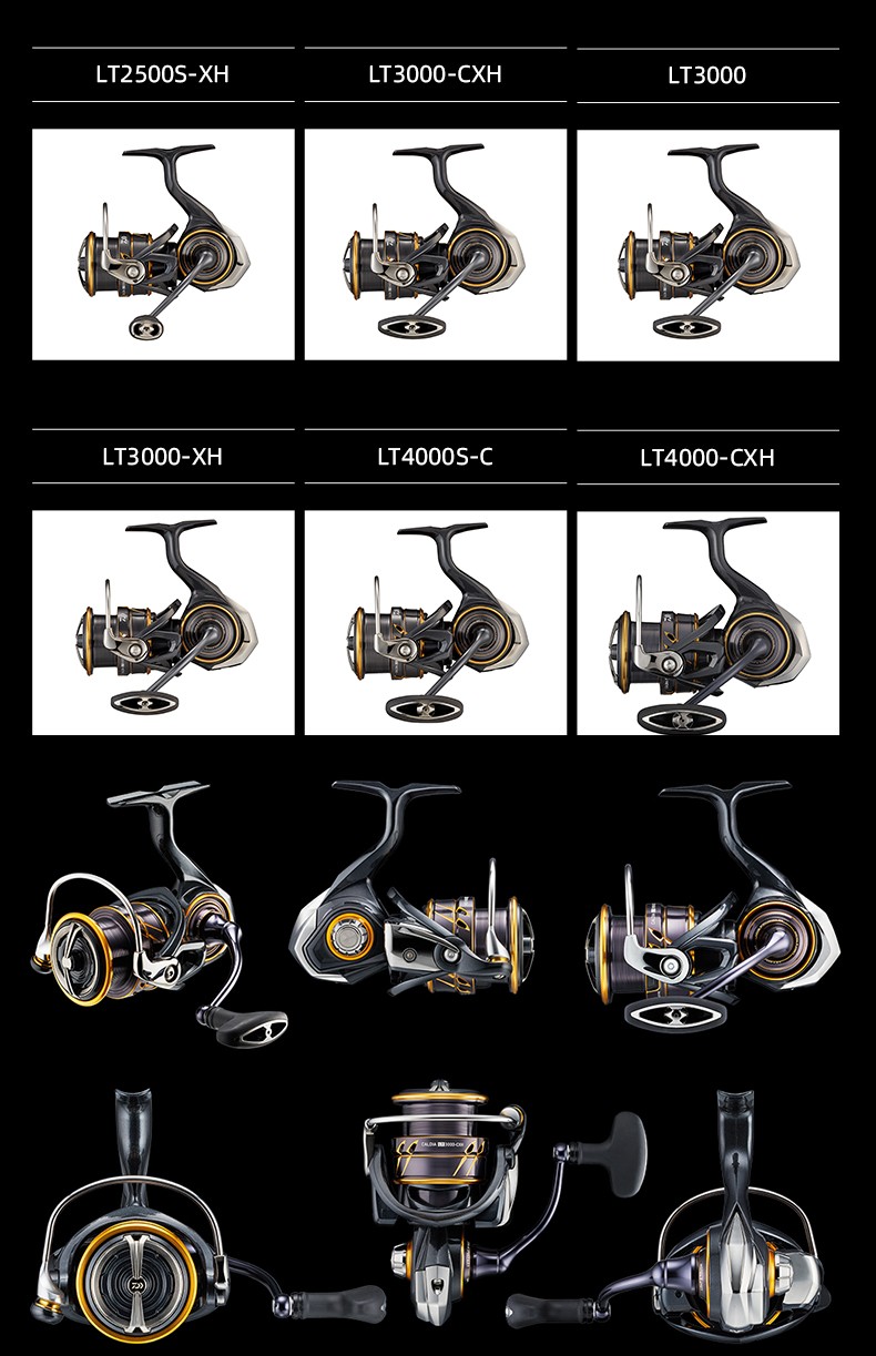 daiwa达亿瓦21 caldia lt新款纺车轮路亚轮高强泛用轻量海钓轮渔轮鱼