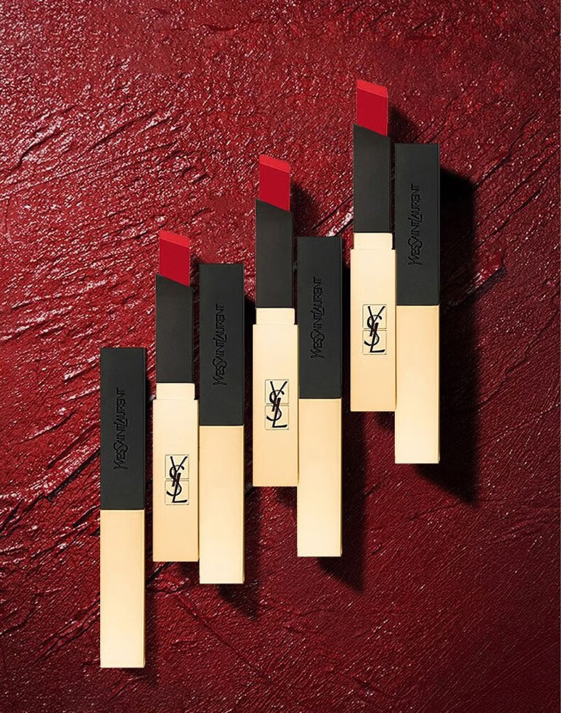 【七夕情人节礼物】圣罗兰(ysl)小金条口红女士不沾杯2.