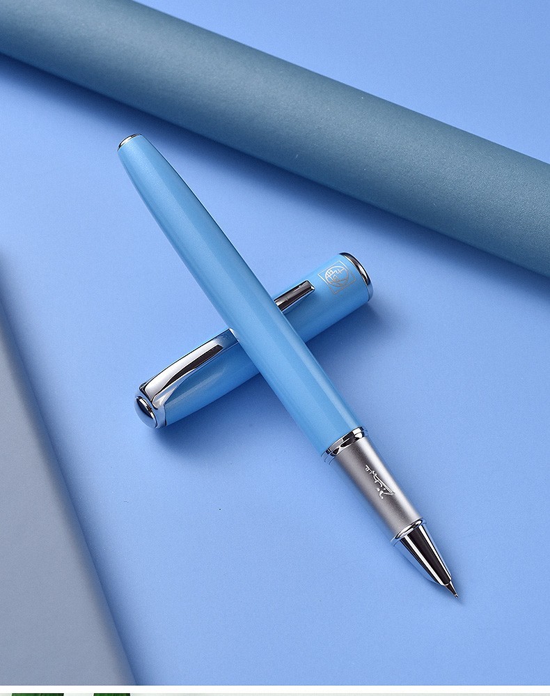 毕加索(pimio)钢笔916男女商务钢笔学生用财务细笔尖书写墨水笔美工弯