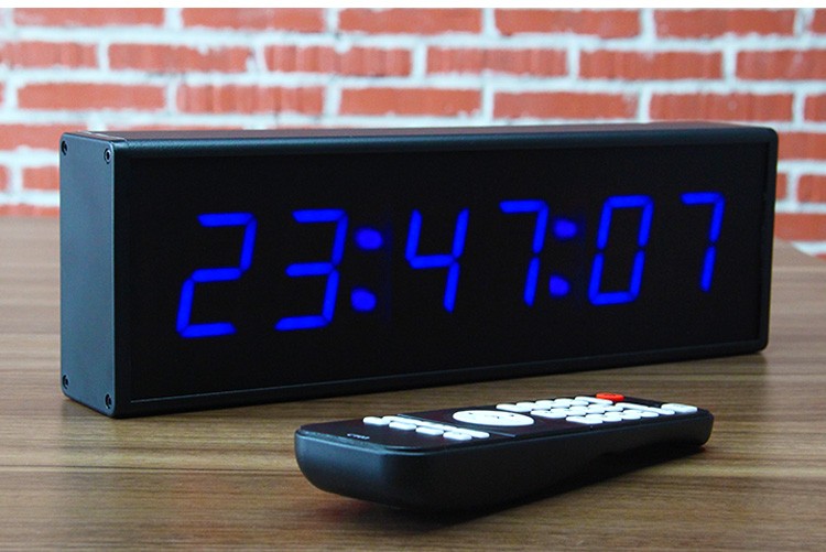 会议倒计时演讲比赛双面电子led的计时器秒表田径计时器学生运动健身