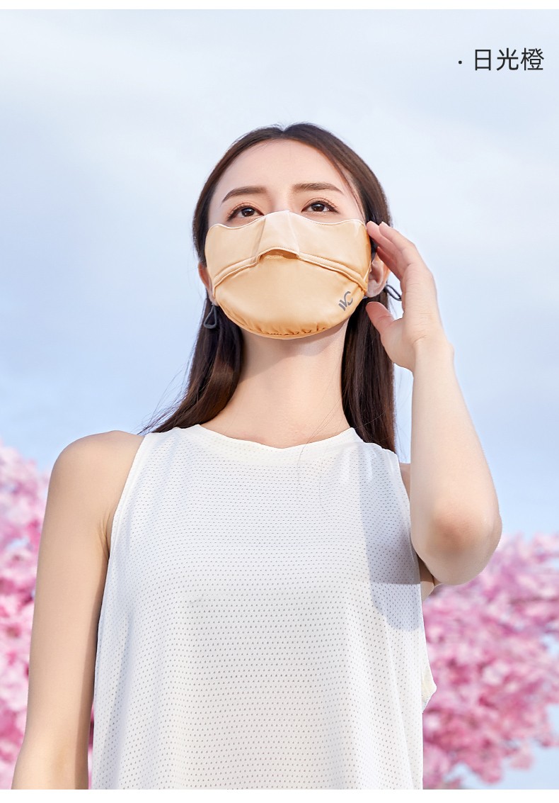 vvc夏季新款防晒口罩女护眼版遮阳面罩全脸防紫外线口罩防尘透气护眼