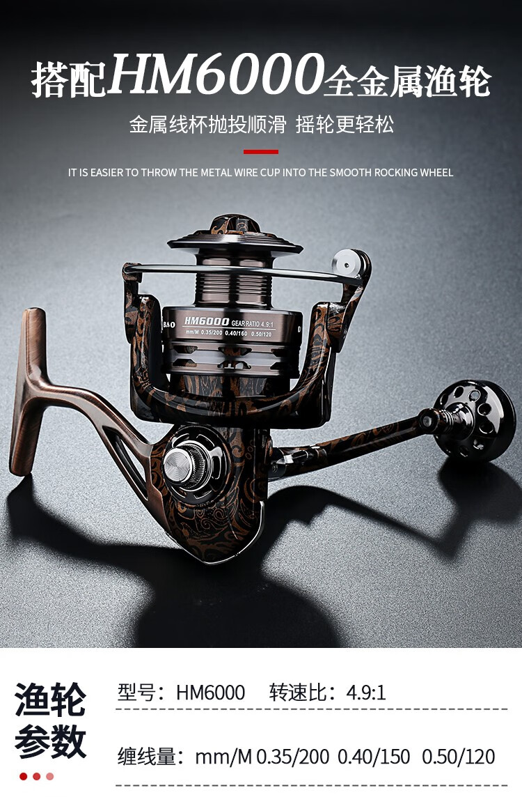 悟豹钓鱼竿矶竿海竿手竿渔具装备远投竿长节大物竿滑漂抛竿超硬锚鱼竿