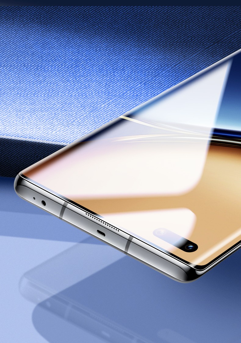 慕鸟荣耀magic3pro钢化膜magic3至臻版抗蓝光高清水凝全屏防窥防指纹