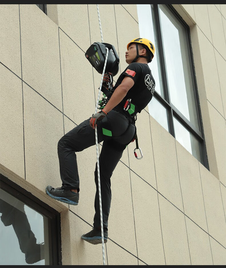 欣达自动爬绳机电动上升器充电式锂电葫芦便携无线遥控 基础款 8米