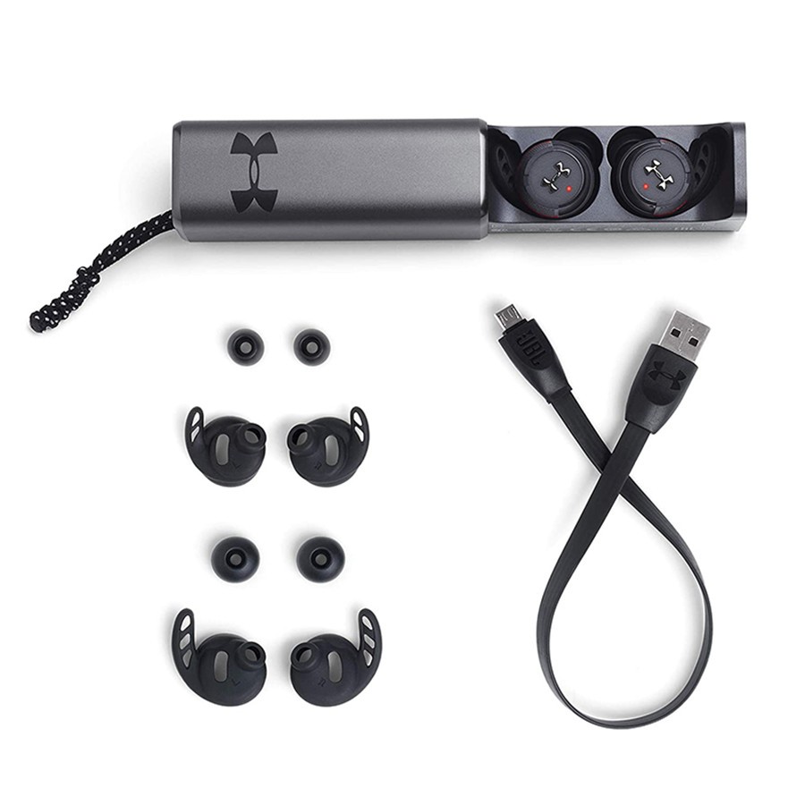 jblunderarmourtruewirelessflashx无线蓝牙耳机带麦克风