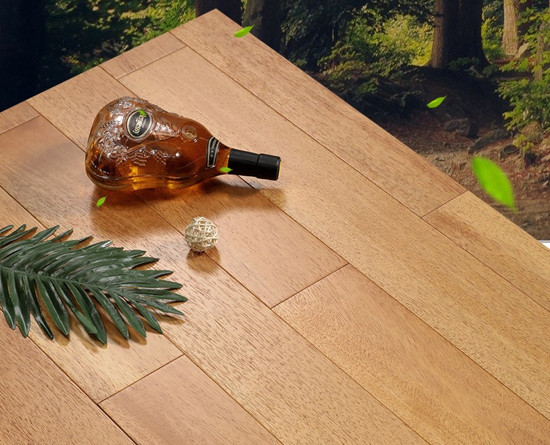 世友番龙眼纯实木地板 纯正原木18mm家用木地板适用北方环境使用 ds3