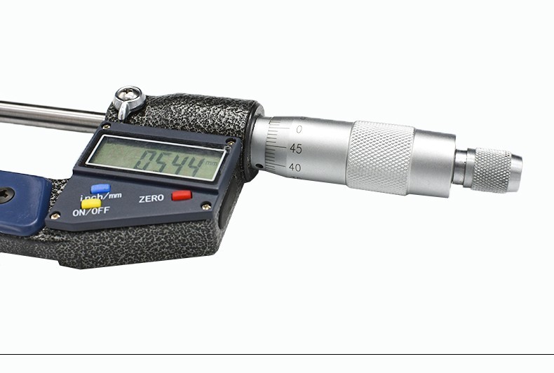 山测 数显花键小头千分尺高精度工业级小头千分尺直径2mm西北一测专卖